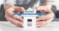 Desktop Screenshot of isocret.com.br